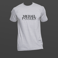 Women's Black Logo on White T Shirt